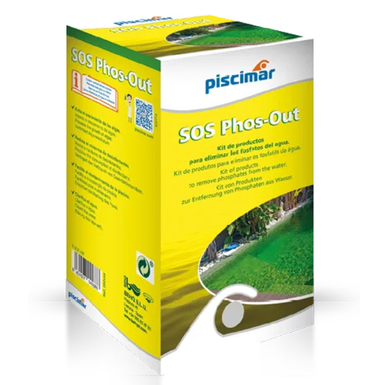 SOS Phos Out - Kit para eliminar os fosfatos da água
