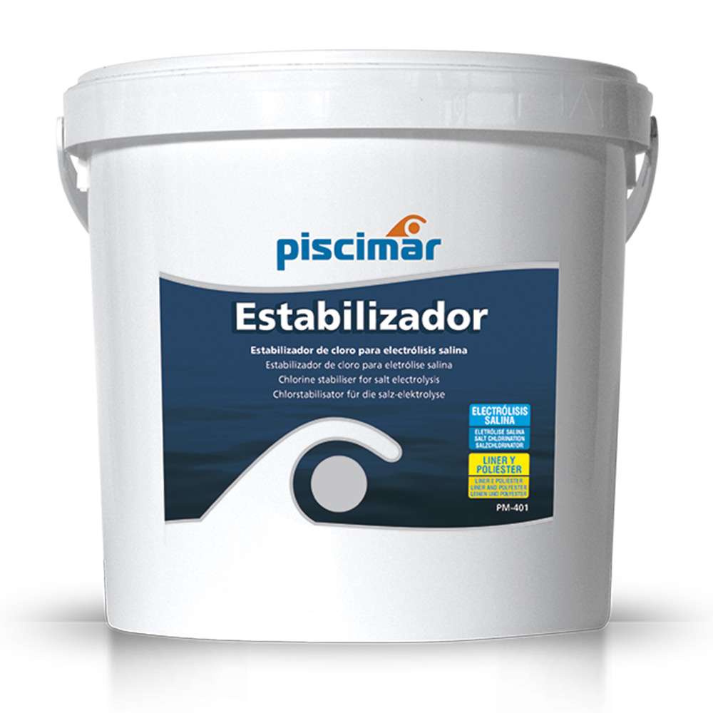 Piscimar PM-401 Estabilizador de Cloro - Proteção UV para Eletrólise de Sal e Cloro Líquido