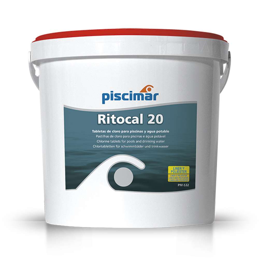 PM-533 Ritocal 20 Shop4Pool – Cloro Não Estabilizado 70% (Hipoclorito de Cálcio) em Pastilhas 20g
