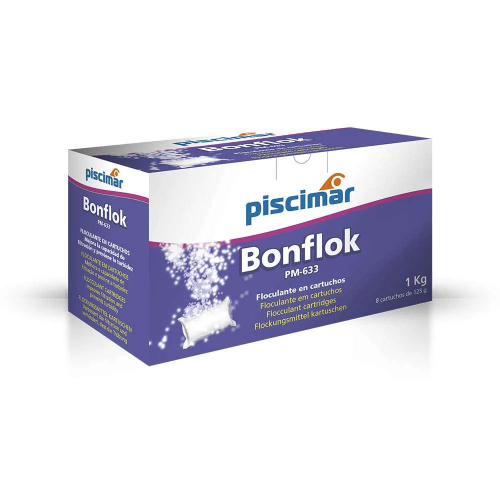 Piscimar PM-633 BONFLOK - Cartuchos Floculantes para Filtro de Areia