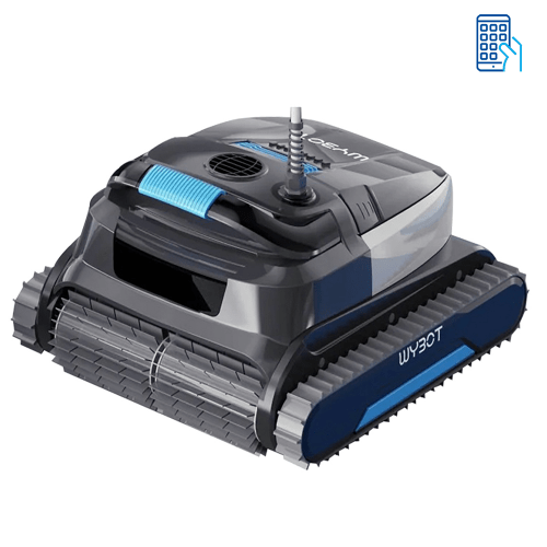 Robot Aspirador Wybot E-TRON C20 – Limpeza Total de Fundo, Paredes e Linha de Água com APP