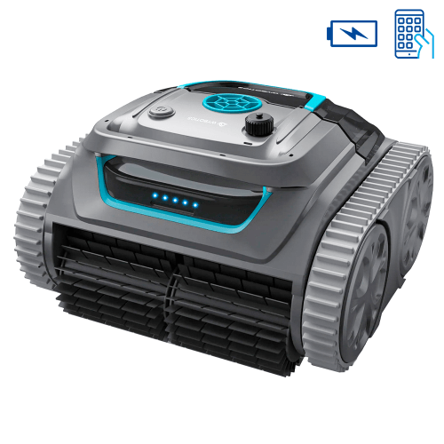 Robot de Piscina Sem Fios Wybot E-TRON Spyder Expert – Fundo e Paredes com Controlo via App