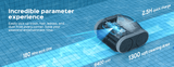 Robot de Piscina Sem Fios Wybot E-TRON Spyder Expert – Fundo e Paredes com Controlo via App