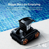 Robot  Aspirador Fairland Aquark  de Piscinas Sem Fios iGarden K - Autonomia até 9h