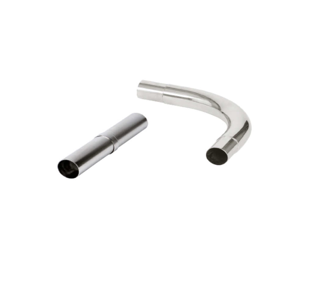 Ligação para Tubo Ø 43 mm Inox A316L (Curva ou Linear) - Ecopool