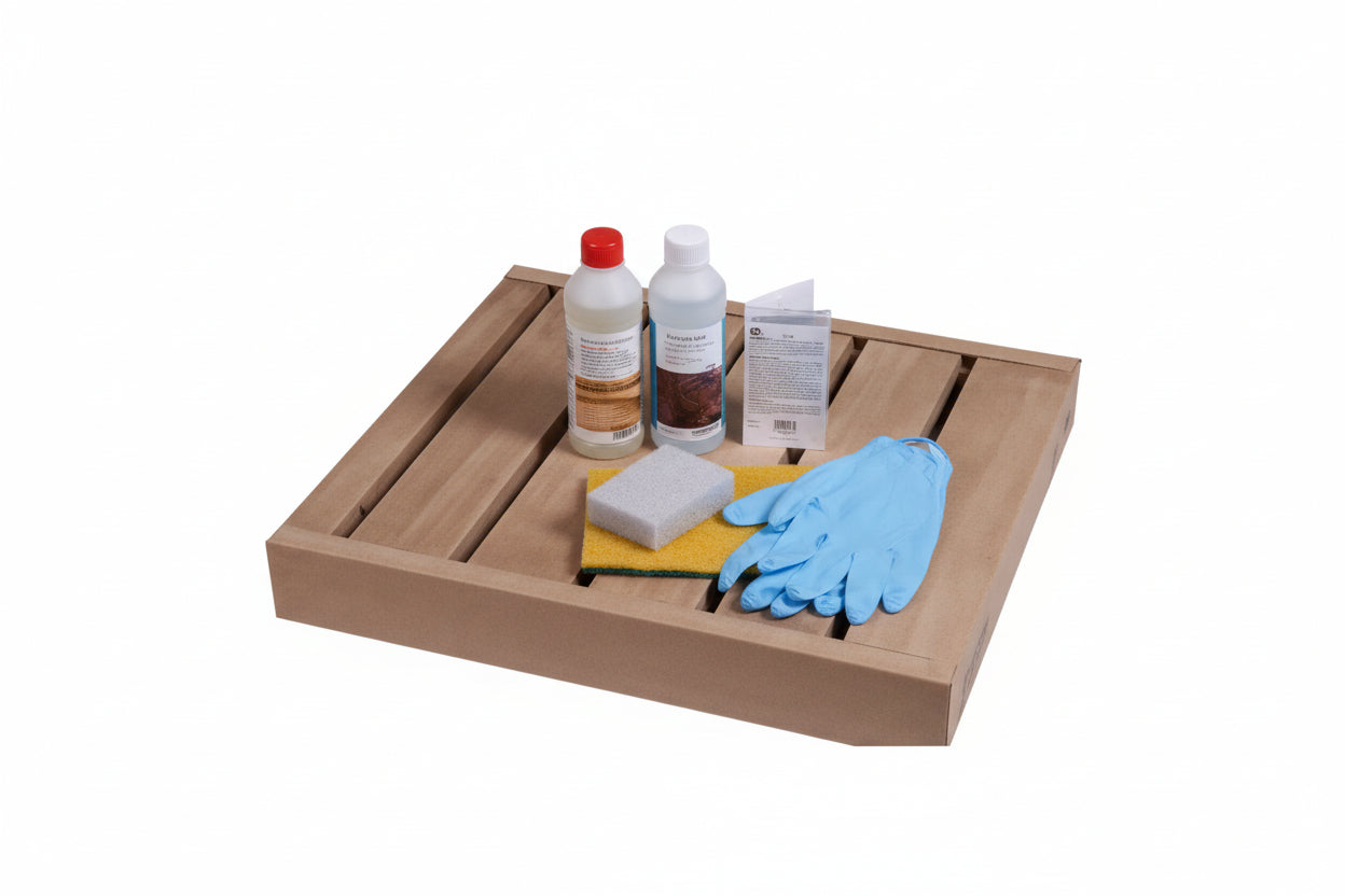 Pack de Limpeza e Manutenção para Sauna – Cuidado Completo da Madeira (Ref. HRA-080-0371)