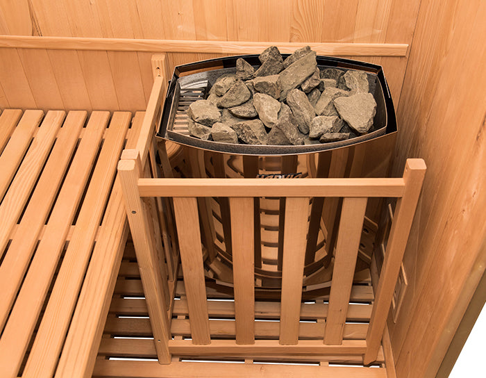 Sauna interior tradicional SENSE 3 – 3,5 kW – 3 lugares
