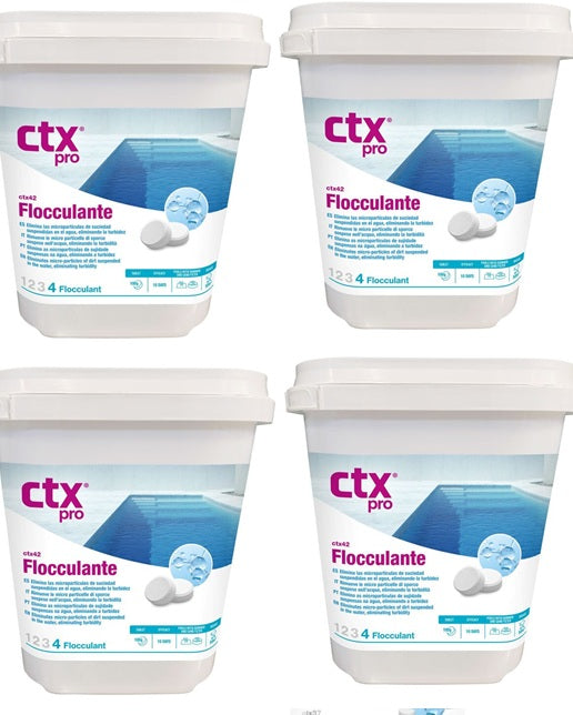 CTX-42 Floculante em Pastilhas 100g - Clarificador e Coagulante