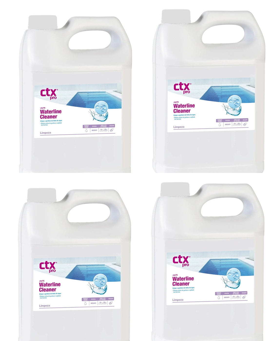 CTX-75 Waterline Cleaner - Limpador de Linha de Flutuação e Bordas (Desengordurante)