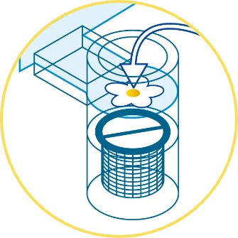 Water Lily® Toucan: Absorvente de Resíduos Gordurosos e Poluição (Caixa 6 Unidades)