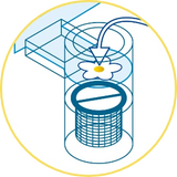 Water Lily® Toucan: Absorvente de Resíduos Gordurosos e Poluição (Caixa 6 Unidades)