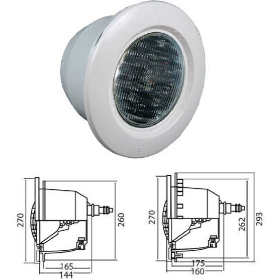 Projetores LED Crystalogic e Colorlogic 3 Hayward