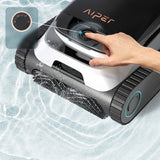 Robot de Piscina Sem Fios Aiper Scuba N1 Max – Limpeza Total: Fundo, Paredes e Linha de Água