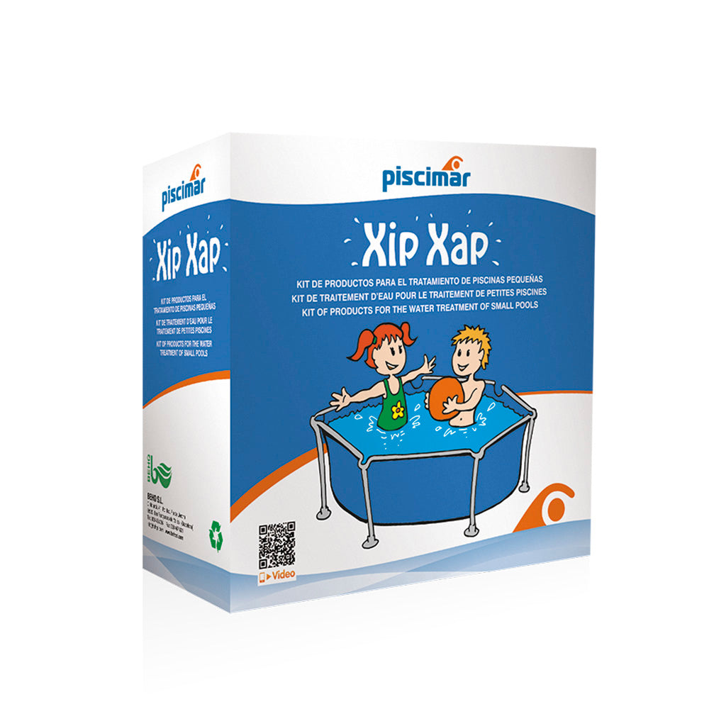 Kit de Tratamento Piscimar Xip-Xap – Especial Piscinas Pequenas e Desmontáveis
