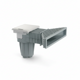 Skimmer de Boca Ancha Weltico A800 Blanco - Efecto Piscina Infinita - para piscinas de hormigón / liner